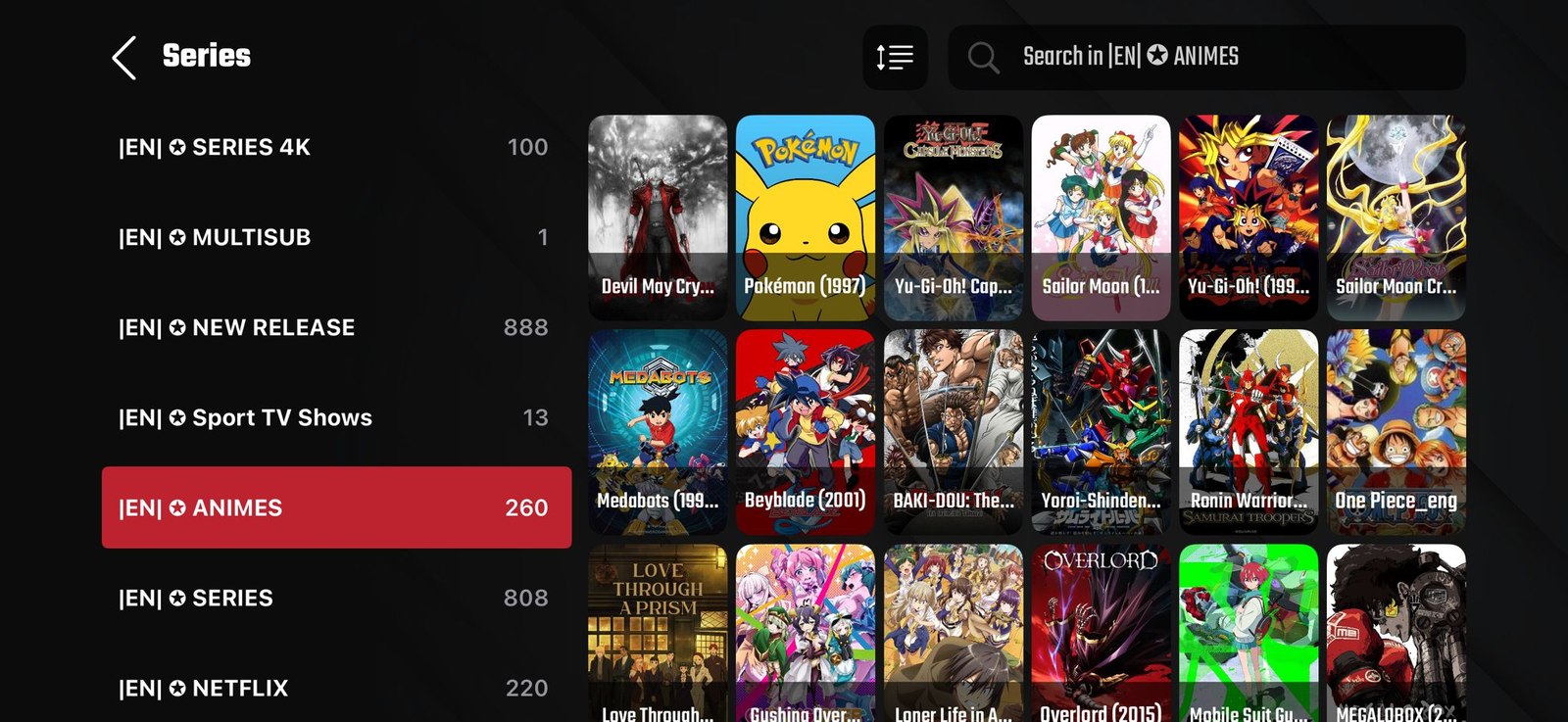 Catalogue Hentai VOST 5