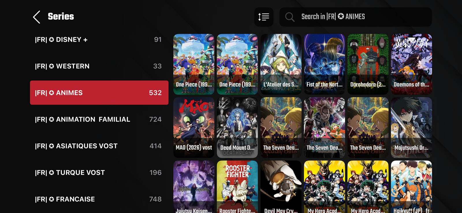 Catalogue Hentai VOST 2