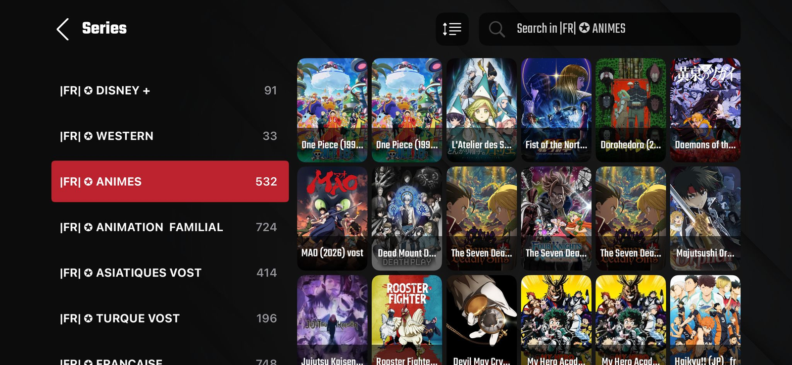 Catalogue Hentai VOST 5